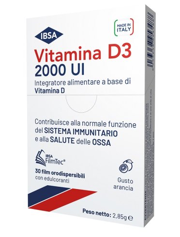 Vitamina d3 ibsa 2000 ui 30 film orodispersibili