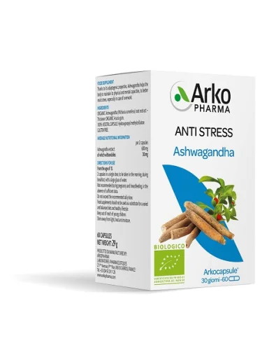 Arkocps ashwagandha bio 60 capsule Arkocps ashwagandha bio 60 capsule
