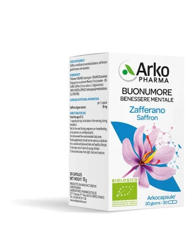 Arkocps zafferano bio 30 capsule