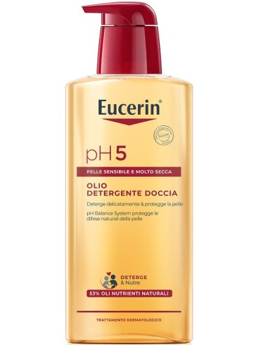 Eucerin pelli sensibili olio doccia 400 ml