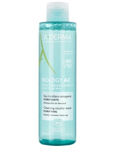 Aderma biology ac acqua micellare detergente purificante 200ml Aderma biology ac acqua micellare detergente purificante 200ml