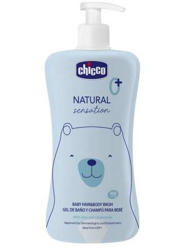 Chicco natural sensation bagno shampoo senza lacrime 0m+ 500 ml