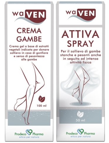 Waven crema gambe 100ml+attiva