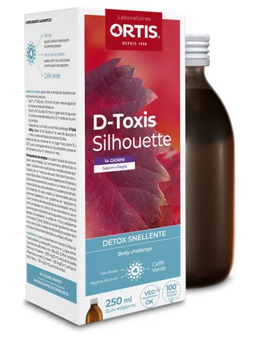 D-toxis silhouette ciliegia 250 ml D-toxis silhouette ciliegia 250 ml