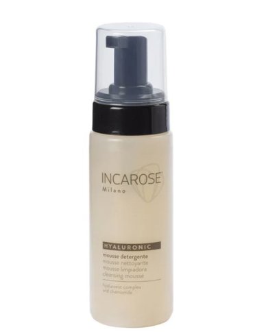 Incarose hyalur mousse deterg viso 200 ml