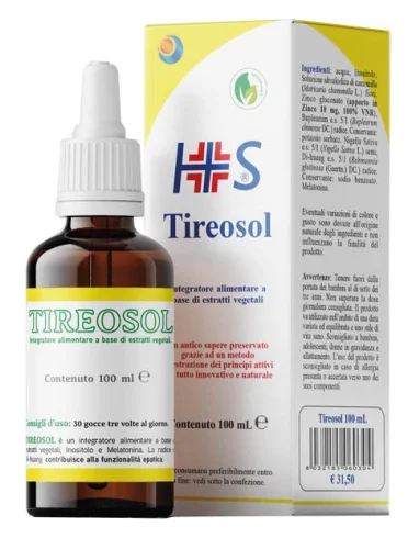 Tireosol gocce rb 100ml Tireosol gocce rb 100ml