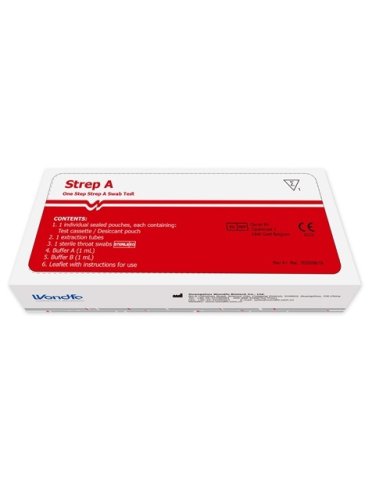 Test streptococco a swab one s Test streptococco a swab one s