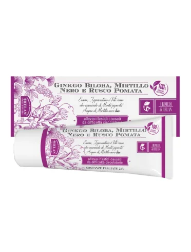 I rimedi di helan ginkgo biloba mirtillo nero rusco pomata 75 ml I rimedi di helan ginkgo biloba mirtillo nero rusco pomata 75 ml