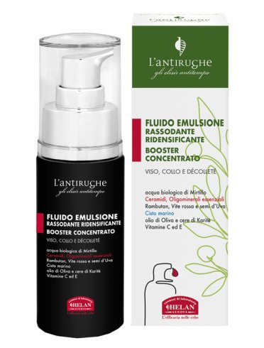 Elisir antitempo l'antirughe fluido emulsione rassodante ridensificante booster concentrato 30 ml