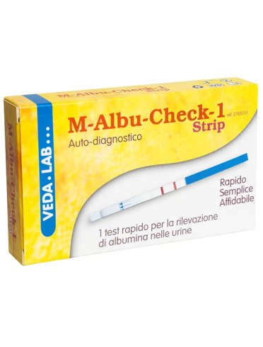 M-albu-check-1 strip 1 pezzo
