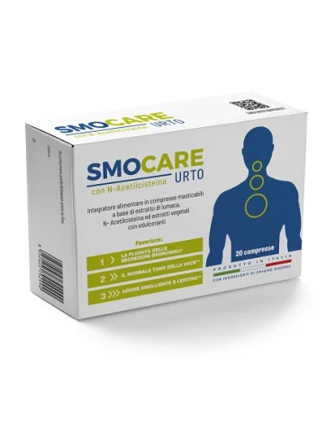Smocare fumatori urto 20 compresse con n-acetilcisteina Smocare fumatori urto 20 compresse con n-acetilcisteina