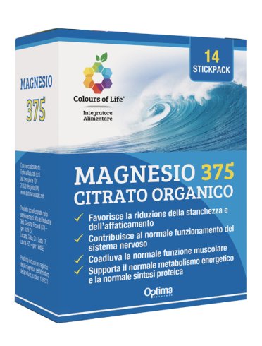 Magnesio 375 14stick colours