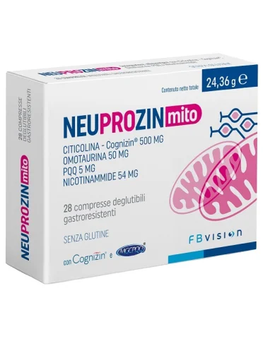 Neuprozin mito integratore sistema nervoso 28 compresse Neuprozin mito integratore sistema nervoso 28 compresse