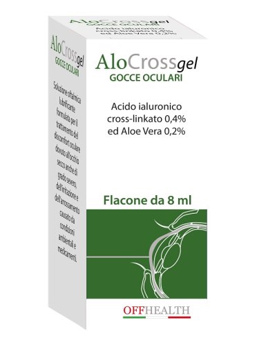 Alocross gel collirio lubrificante occhi secchi 8 ml