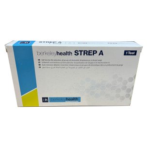 TEST ANTIGENICO RAPIDO BERKELEY HEALTH STREP A AUTODIAGNOSTICO DETERMINAZIONE QUALITATIVA ANTIGENE STREPTOCOCCO A IN TAMPONI FARINGEI