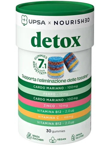 Upsa x nourished detox 30gum Upsa x nourished detox 30gum