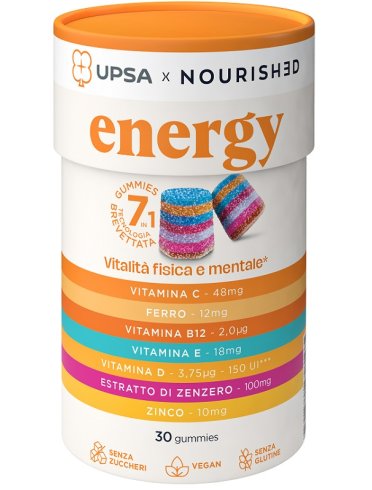 Upsa x nourished energy 30gum