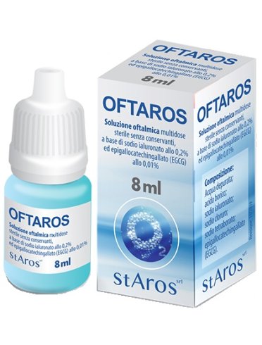 Oftaros soluzione oftalmica 8 ml