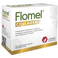 Flomel Collagen Integratore Capelli Pelle Unghie 20 Bustine