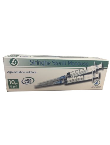 Lotupharma siringa 5ml 10pz