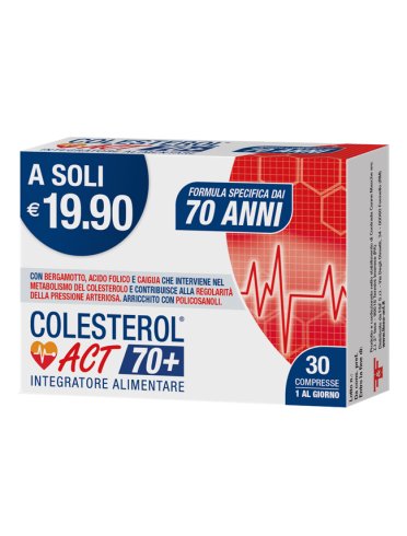Colesterol act 70+ 30cpr f&f