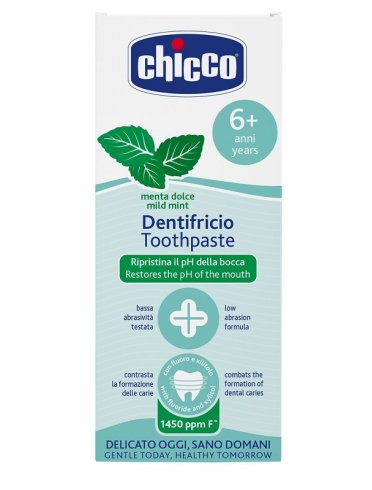 Chicco dentifricio menta 6 anni+