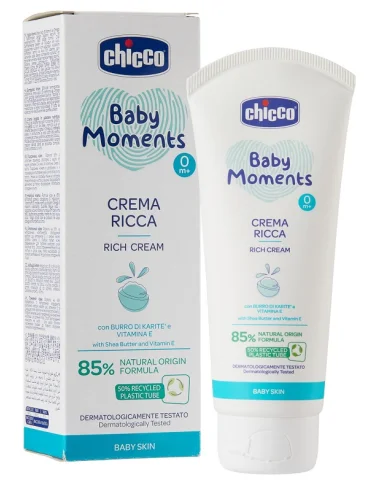 Chicco baby moments crema ricca corpo pelle delicata 100 ml Chicco baby moments crema ricca corpo pelle delicata 100 ml