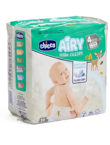 Chicco airy pannolino maxi 19 pezzi Chicco airy pannolino maxi 19 pezzi