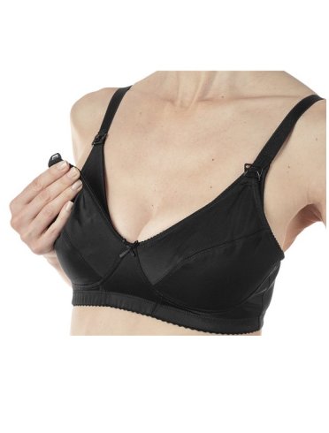 Mammy reggiseno microfibra allattamento black 3d