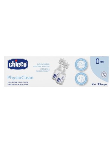 Chicco physioclean soluzione fisiologica 33 pezzi