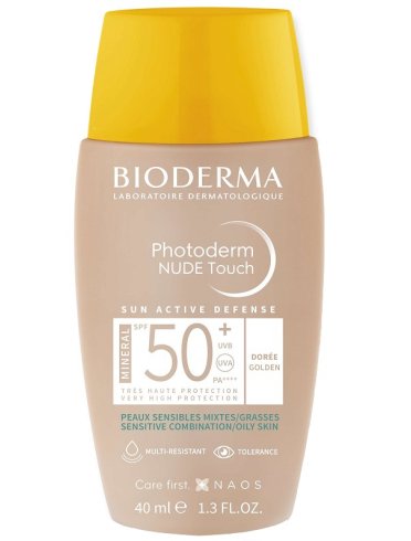 Bioderma photoderm mineral nude touch dore spf50+ 40 ml