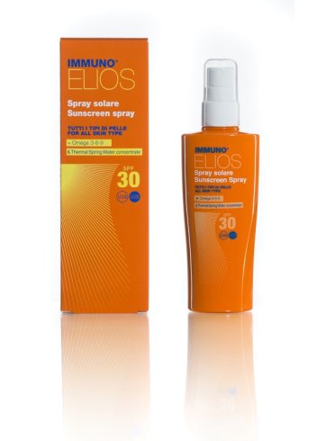 Immuno elios spray solare spf 30  tocco secco