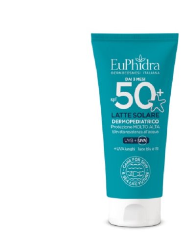 Euphidra kaleido uv system latte dermopediatrico 50+ 50 ml