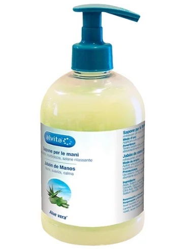Alvita sapone mani aloe vera 500 ml Alvita sapone mani aloe vera 500 ml