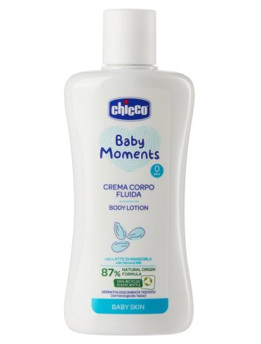 Chicco baby moments crema corpo fluida 200 ml