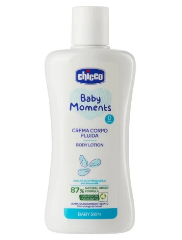 Chicco baby moments crema corpo fluida 200 ml Chicco baby moments crema corpo fluida 200 ml