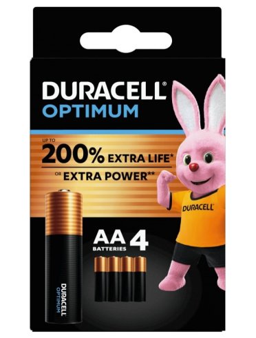 Duracell optimum aa b4 16pz