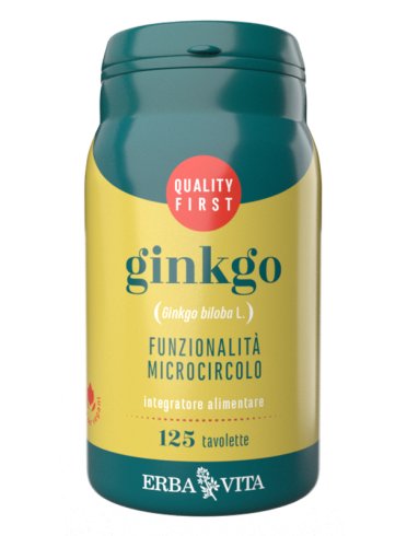 Ginkgo biloba 125 tavolette