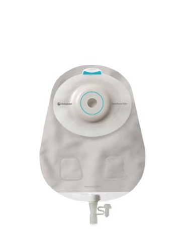 Sensura mio convex soft sacca urostomia a 1 pezzo midi 340 ml con apertura ispezionabile 10-33 mm