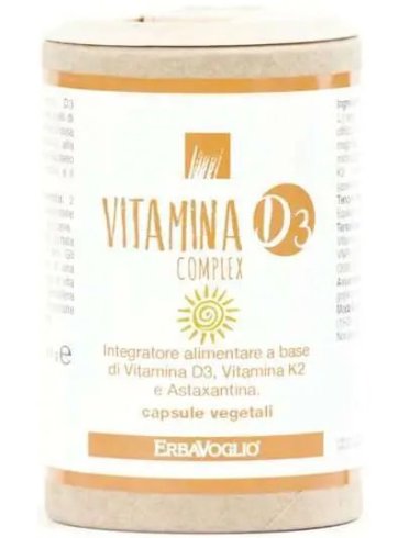 Vitamina d3 complex 60cps