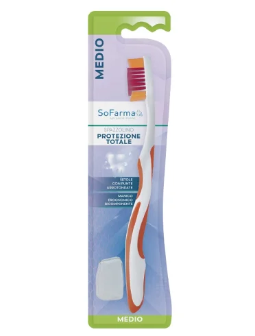 Sofarmapiu' spazzolino total protection setole medie Sofarmapiu' spazzolino total protection setole medie