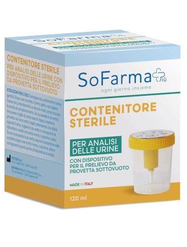 Sekur tainer contenitore urina sofarmapiu' da 120 ml