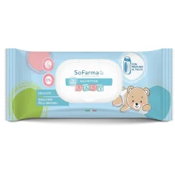 SOFARMAPIU' SALVIETTINE BABY TALCO 72 PEZZI