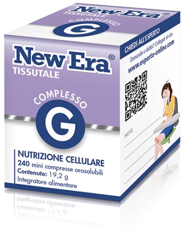 New era complesso g integratore energetico 240 granuli