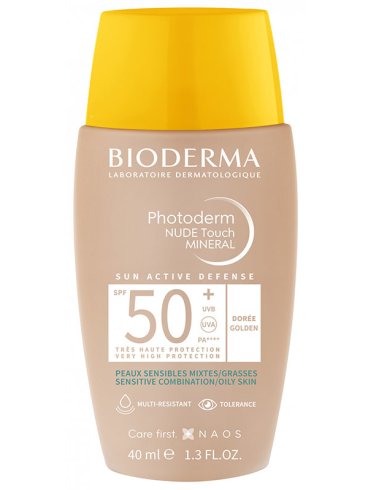Bioderma photoderm nude touch dore' spf50+ 40 ml