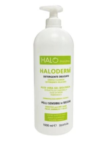 Haloderm detergente delicato 1 l flacone hdpe2 tappo c/pp92