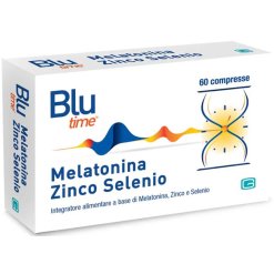 Blu Time Melatonina Zinco Selenio Integratore Rilassante 60 Compresse