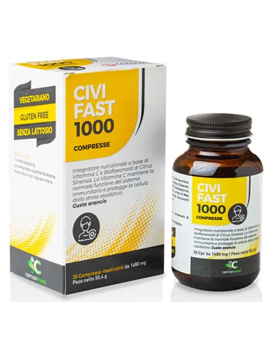 Cemonmed civifast 1000 30 compresse masticabili Cemonmed civifast 1000 30 compresse masticabili
