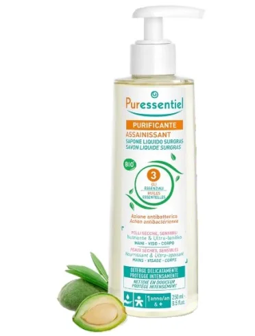 Puressentiel sapone 250ml Puressentiel sapone 250ml