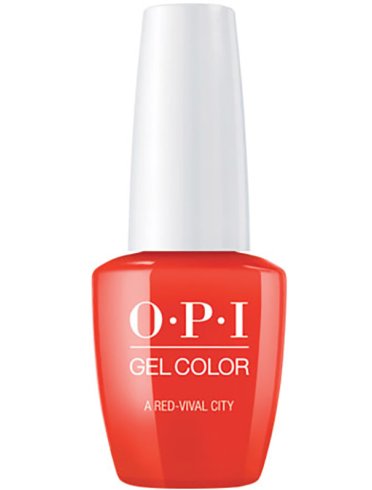Opi gelcolor l22 a red vival city 15 ml